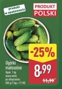 ogórki małosolne