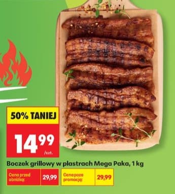 boczek grillowy w plastrach
