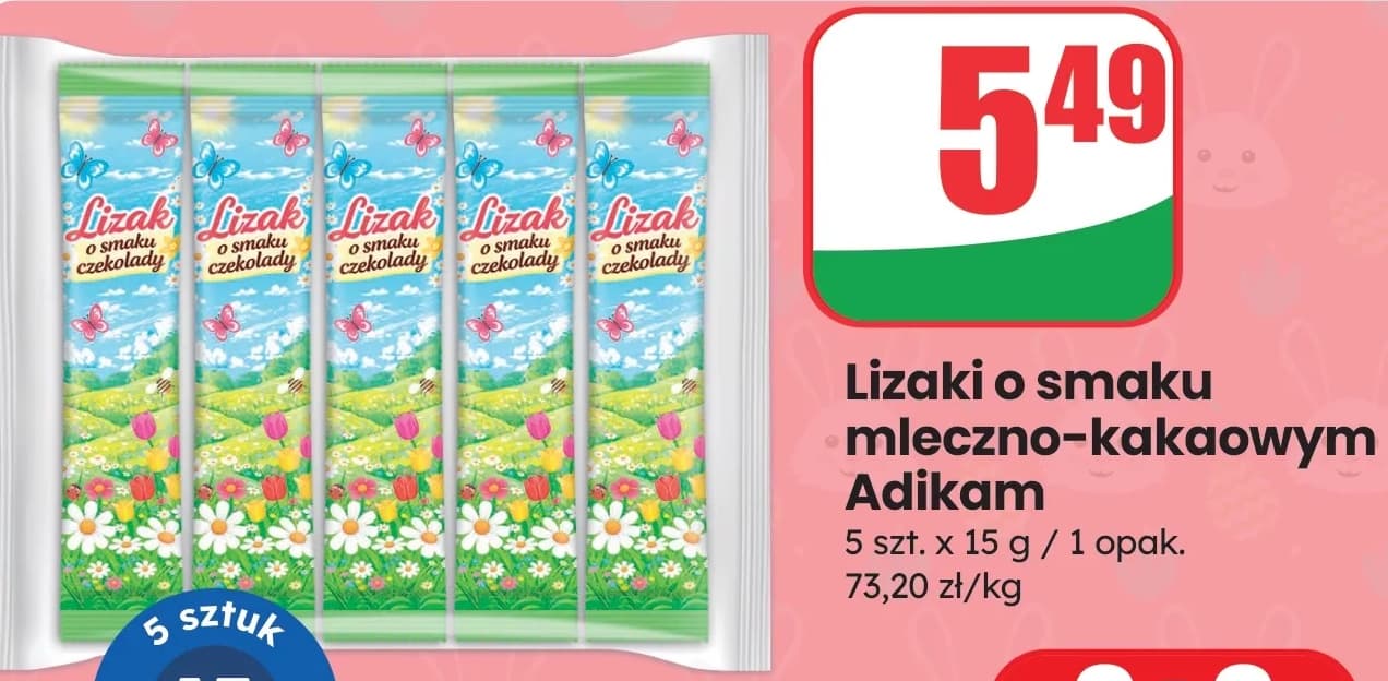 lizaki mleczno-kakaowe