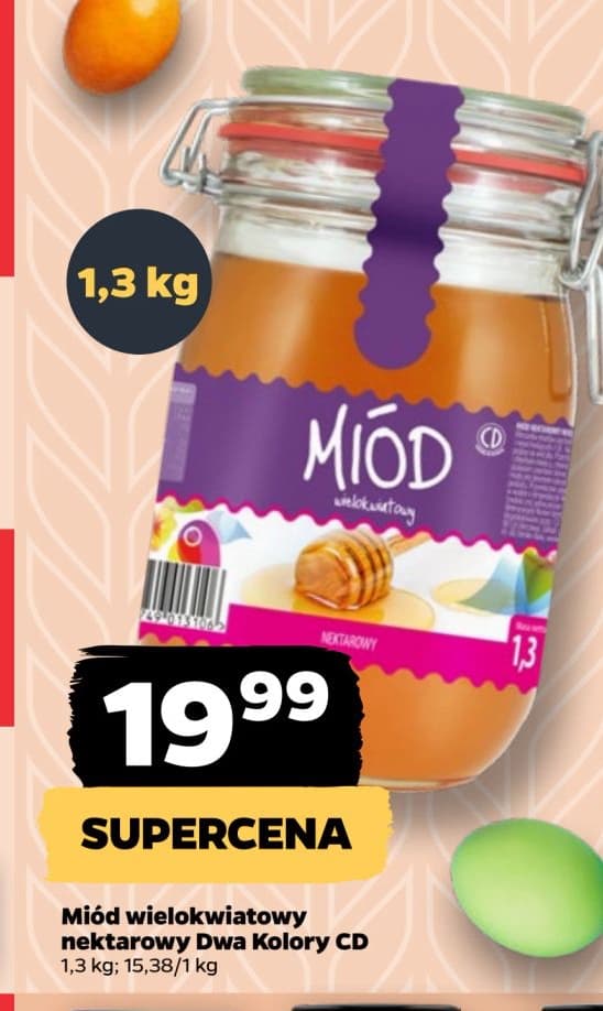 miód wielokwiatowy nektarowy