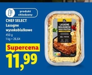 lasagne wysokobiałkowa