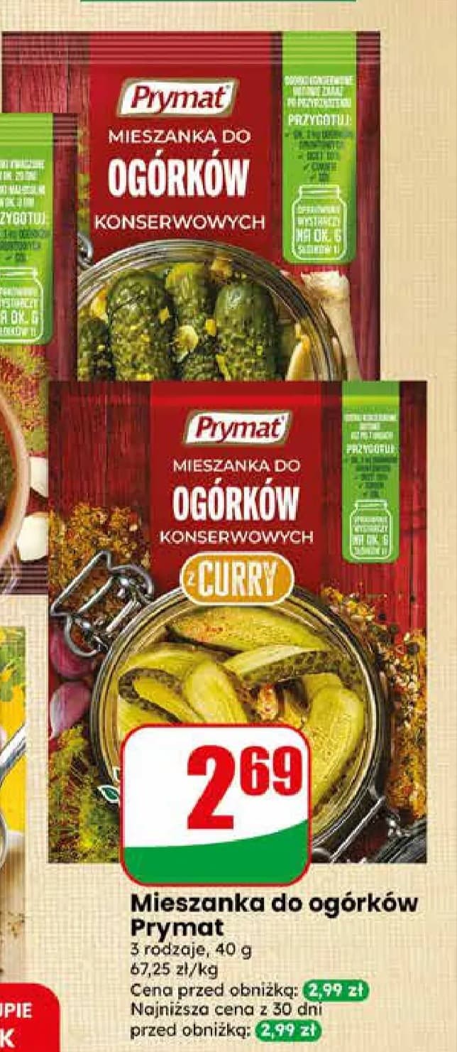 mieszanka do ogórków