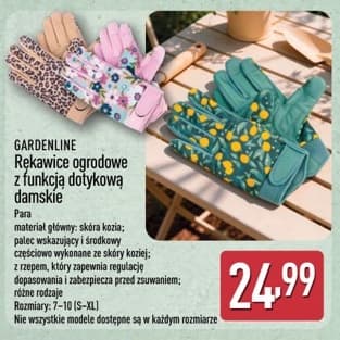 rękawice ogrodowe damskie