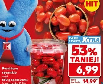 pomidory rzymskie mini