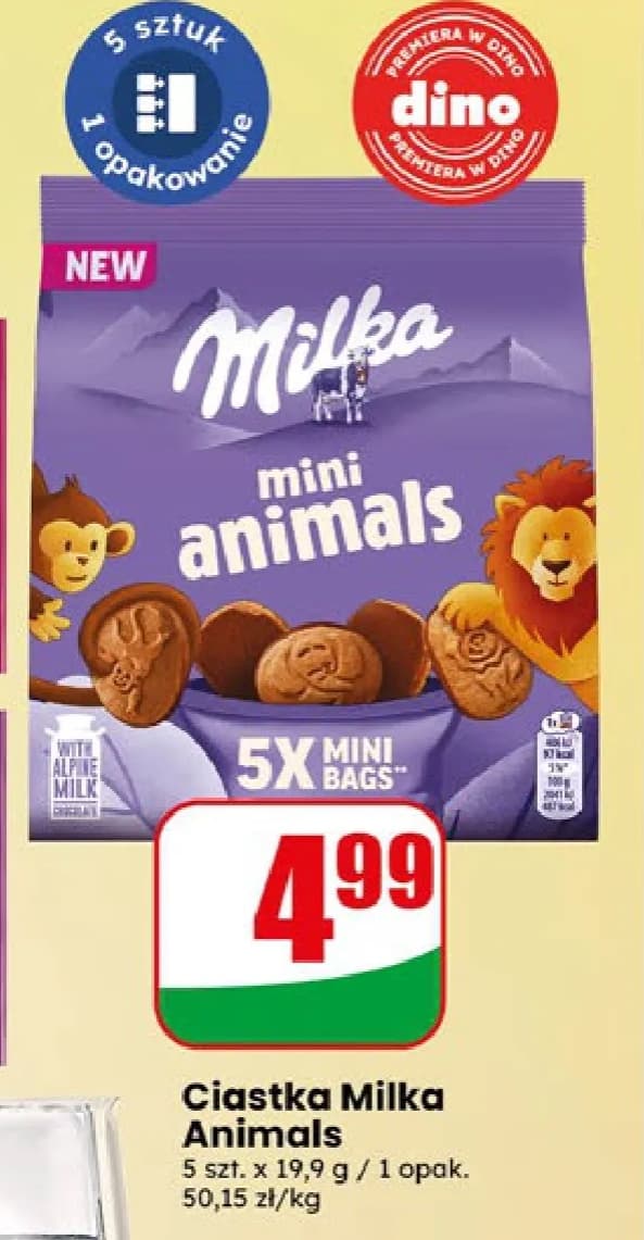 ciastka mini animals