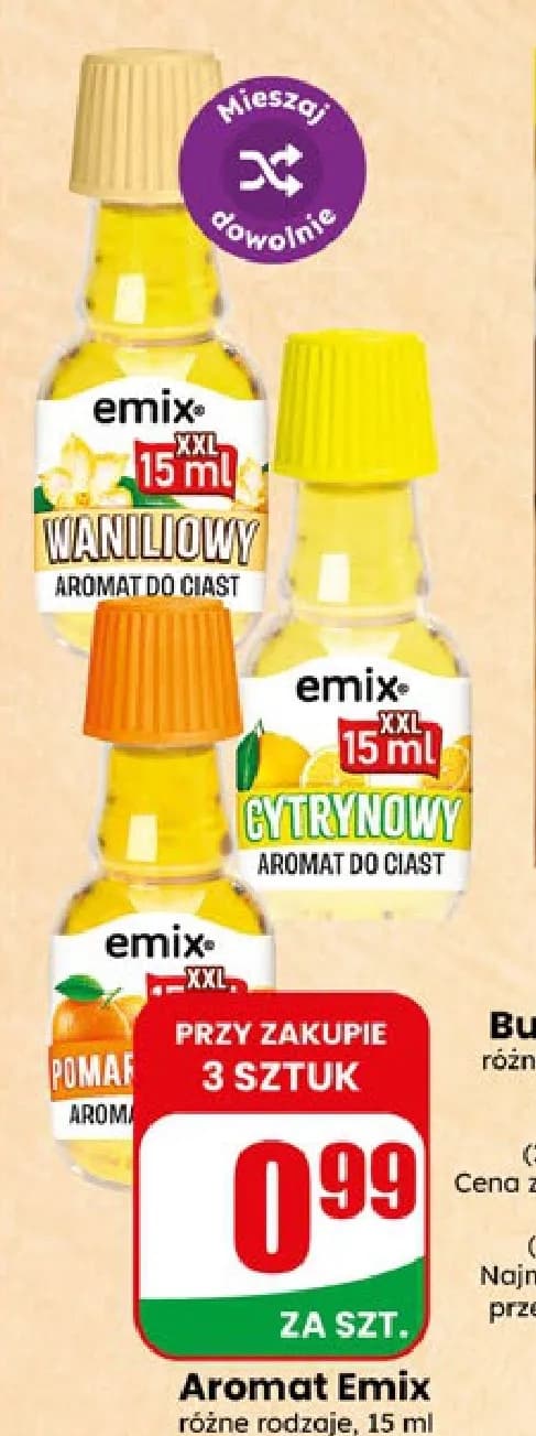 aromat do ciast różne rodzaje