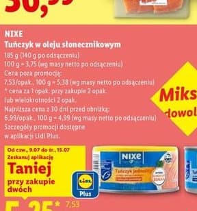 tuńczyk w oleju słonecznikowym