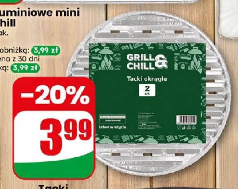 tacki aluminiowe mini