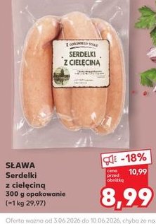 serdelki z cielęciną