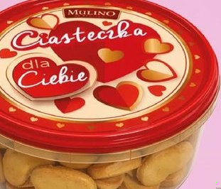 ciastka kruche w kształcie serc