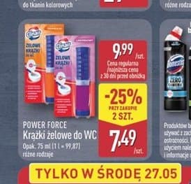 krążki żelowe do WC