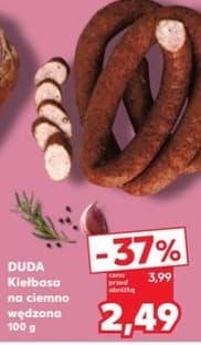 kiełbasa na ciemno wędzona