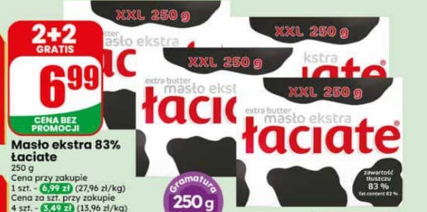 masło ekstra 83%