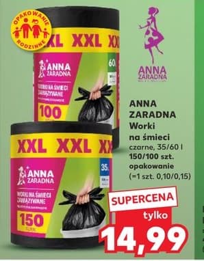 worki na śmieci czarne