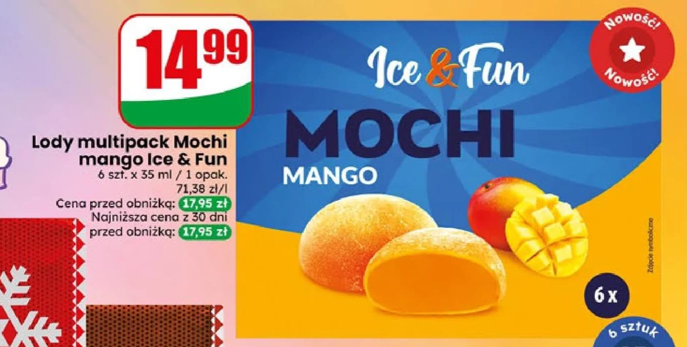 lody mochi mango