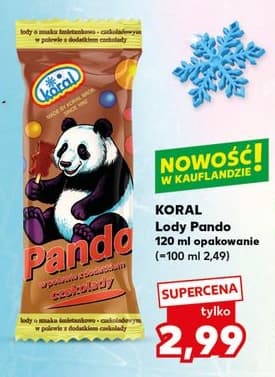 lody o smaku śmietankowo-czekoladowym w polewie z dodatkiem czekolady
