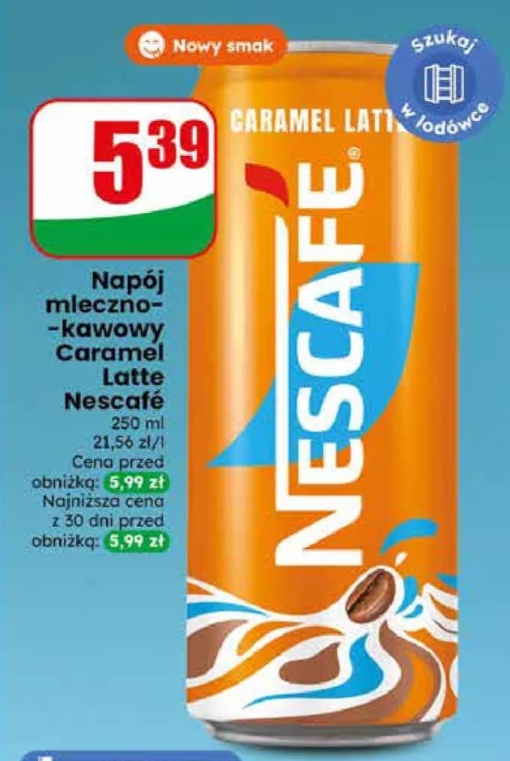 napój mleczno-kawowy karmelowy