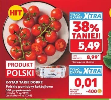 pomidory koktajlowe