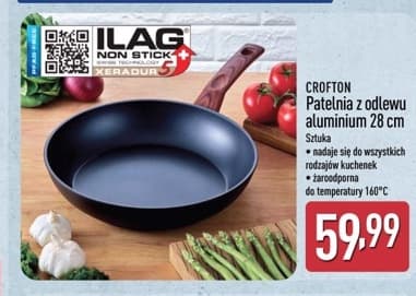 patelnia do odlewu aluminiowego 28 cm