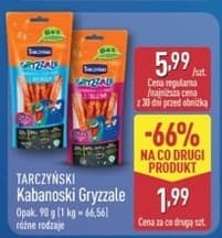 kabanoski Gryzzale różne rodzaje
