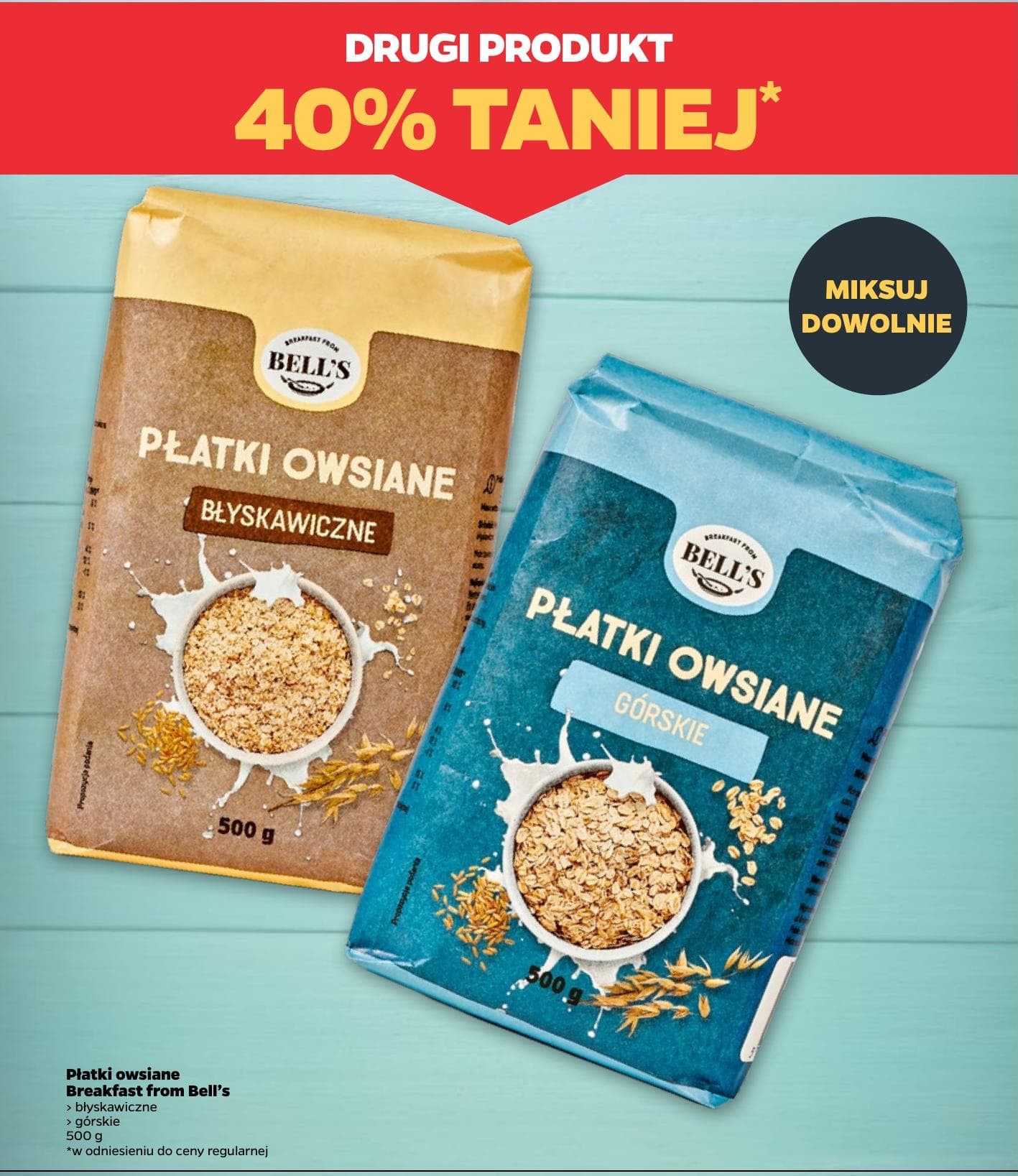 płatki owsiane