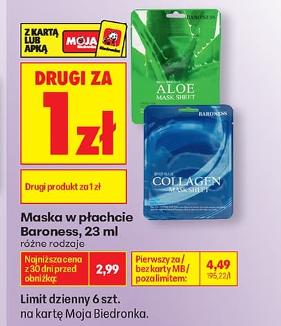maska w płachcie