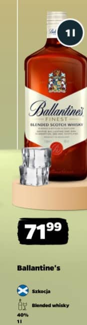 Ballantine's whisky blended 1l