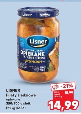 filety śledziowe opiekane w zalewie octowej premium