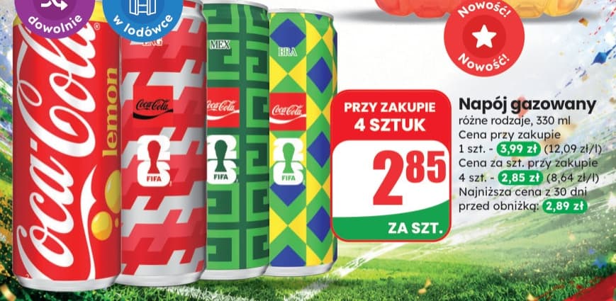napój gazowany