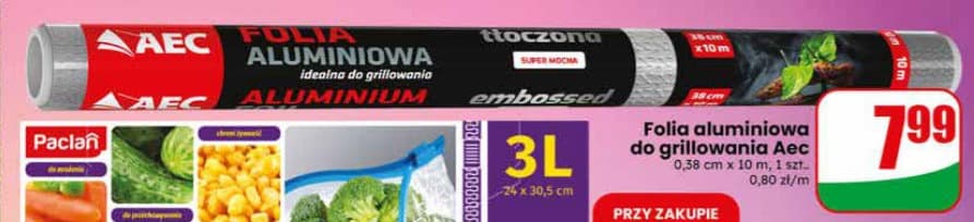 folia aluminiowa do grillowania