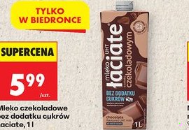 Mleko czekoladowe bez dodatku cukrów