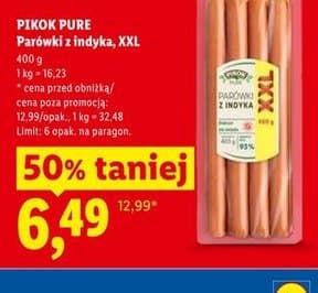 parówki z indyka