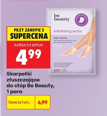 skarpetki złuszczające do stóp