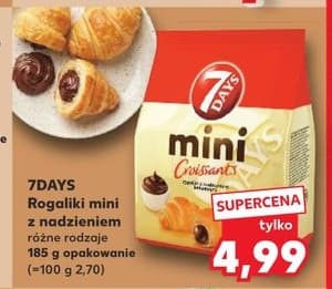 rogaliki mini z nadzieniem różne rodzaje