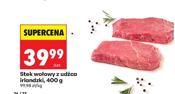 stek wołowy z udźca irlandzki