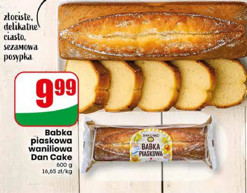 babka piaskowa waniliowa