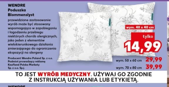 poduszka do spania