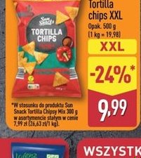 tortilla chips XXL