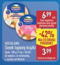 serek topiony krążki