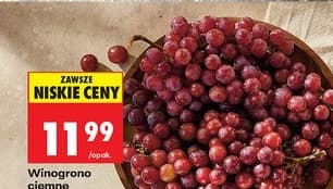 winogrono ciemne bezpestkowe