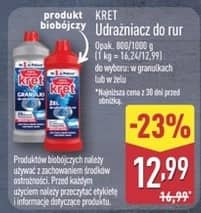 Kret udrażniacz do rur 800/1000g