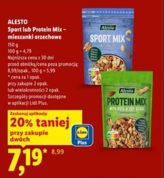 mieszanki orzechowe