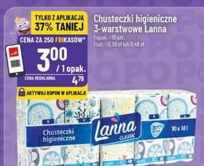 chusteczki higieniczne 3-warstwowe