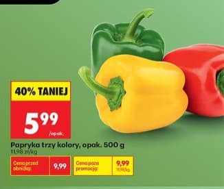 papryka trzy kolory