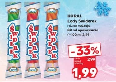 lody swiderki różne rodzaje
