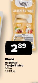 kluski na parze