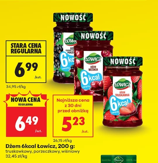 dżem 6 kcal