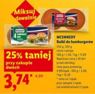 Bułki do hamburgerów