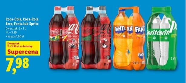 napój gazowany cola