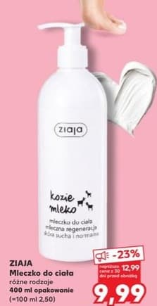 mleczko do ciała